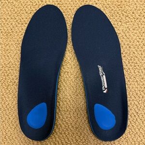 unisex blue shoe insoles - power step!